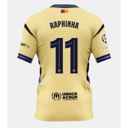 Barcelona Raphinha Belloli #11 Uit tenue 2025-26 Korte Mouw